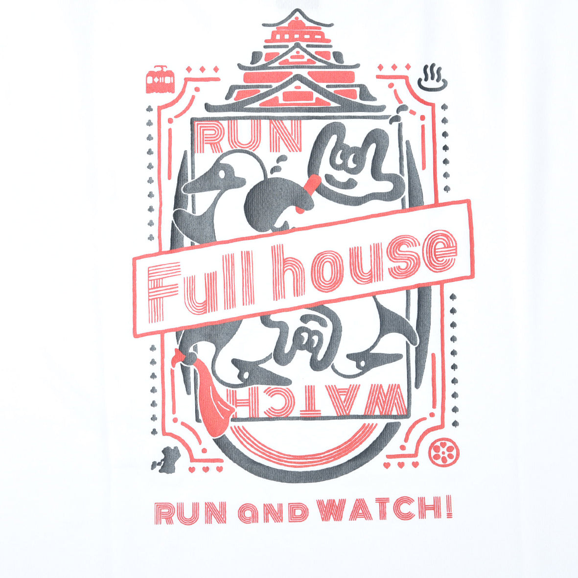CHUMS × Full house熊本 Tシャツ