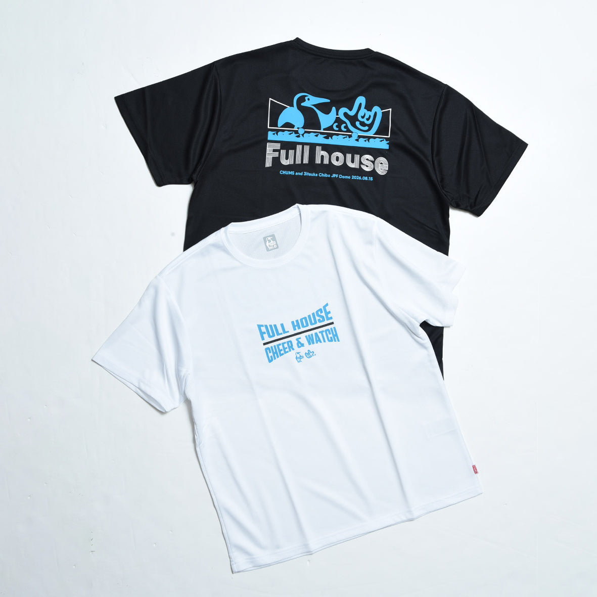 CHUMS × Full house Ⅱ Tシャツ