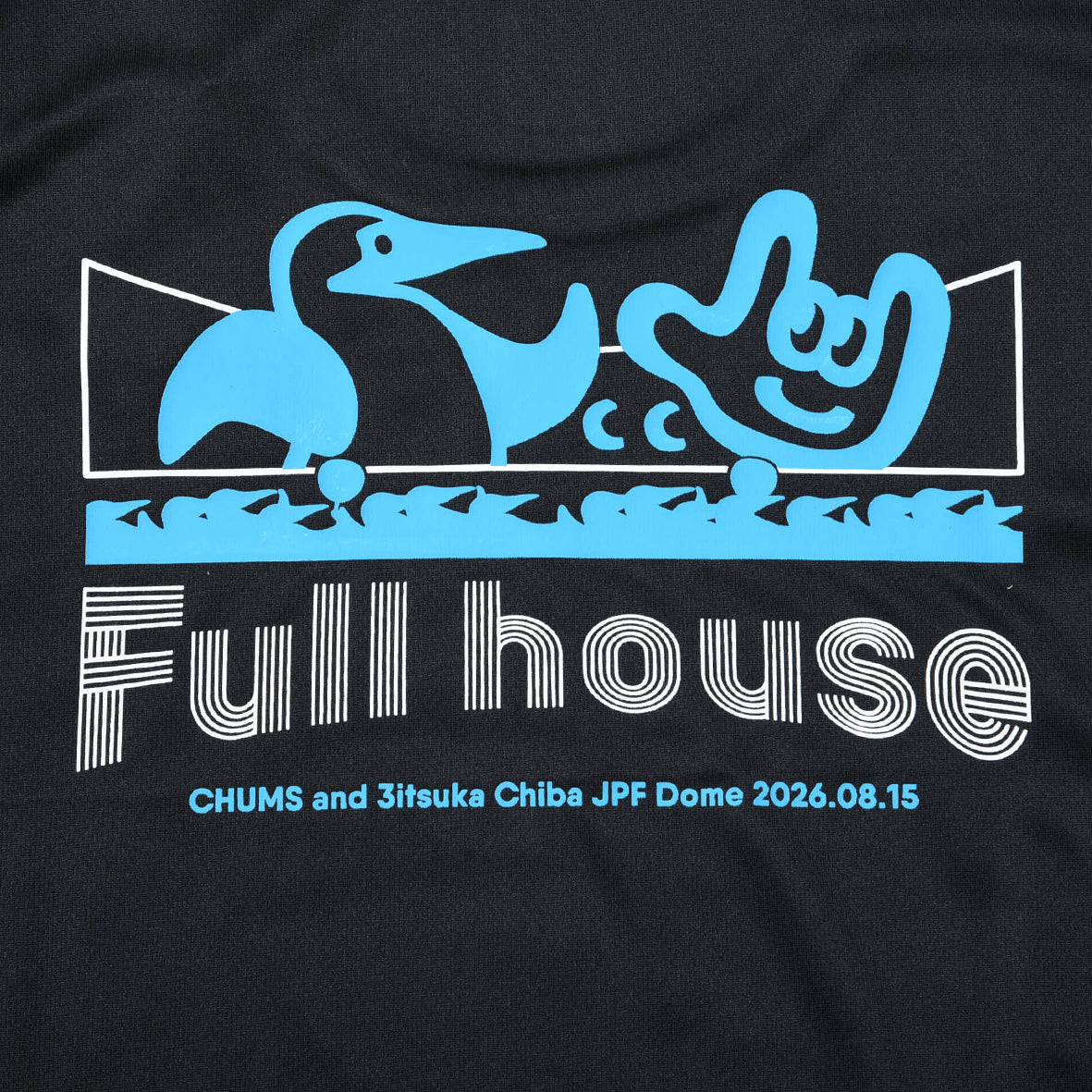CHUMS × Full house Ⅱ Tシャツ