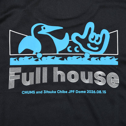CHUMS × Full house Ⅱ Tシャツ
