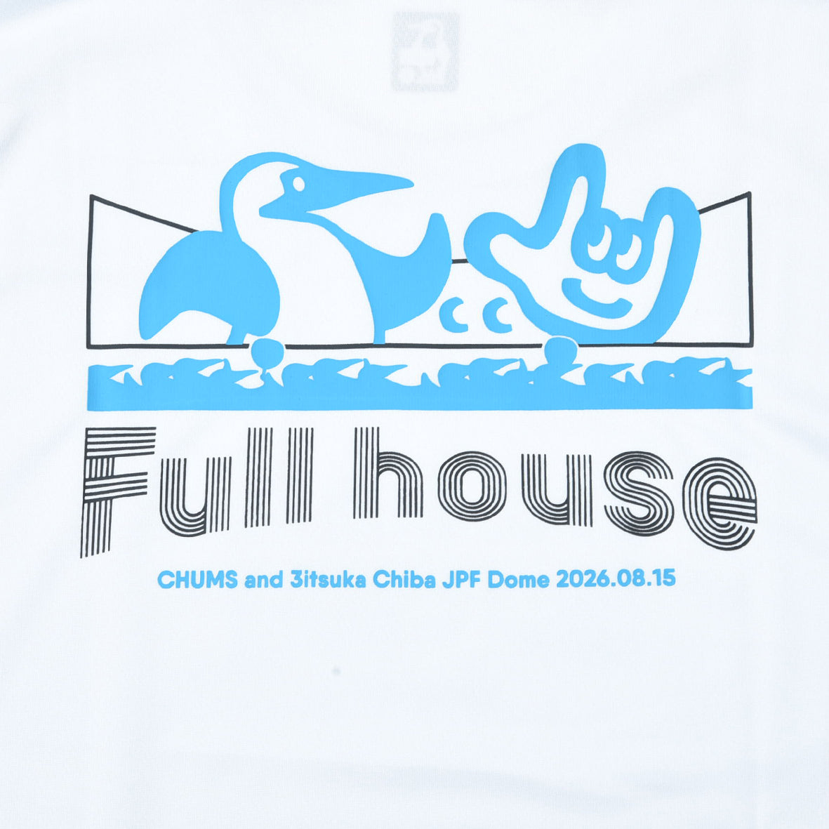 CHUMS × Full house Ⅱ Tシャツ