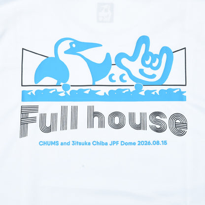 CHUMS × Full house Ⅱ Tシャツ